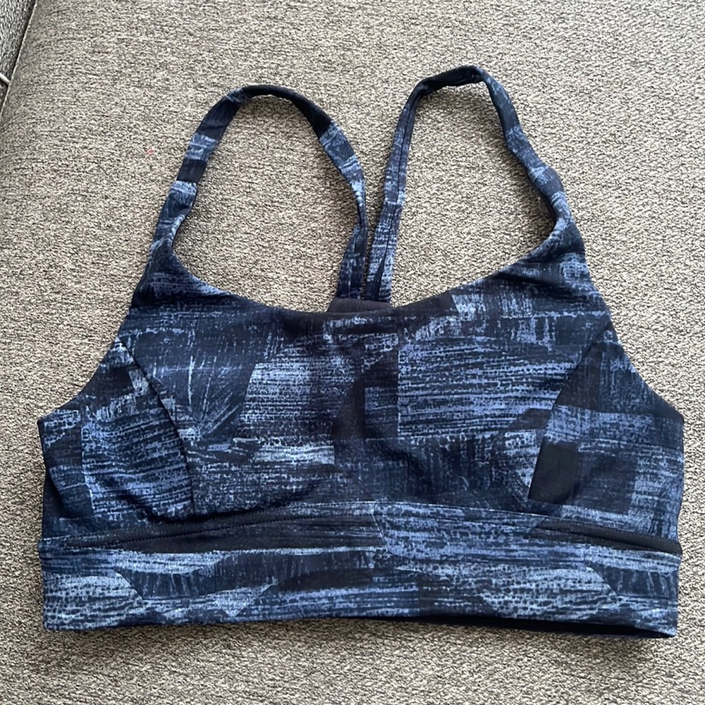 Lululemon Train Times Bra, Sz 6 Like New